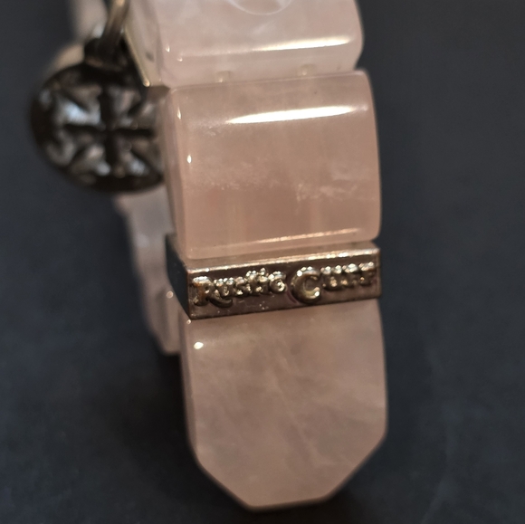 Rustic Cuff Rose Quartz Bracelet - Picture 2 of 4